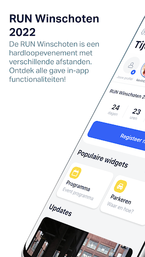 Android application RUN Winschoten screenshort