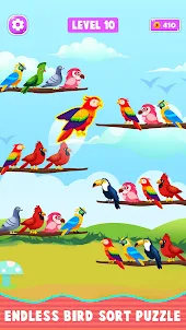 鳥類分類拼圖 - 鳥類游戲