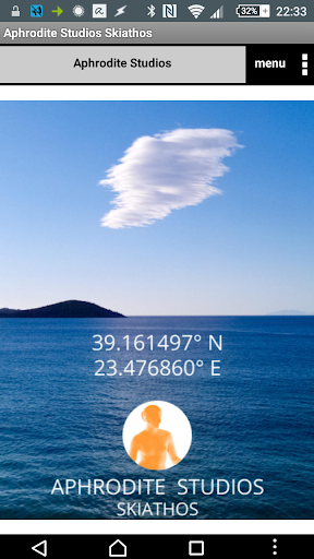 Android application Aphrodite Studios in Skiathos screenshort