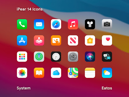 iPear 14 Icon Pack v1.2.0 APK Patched