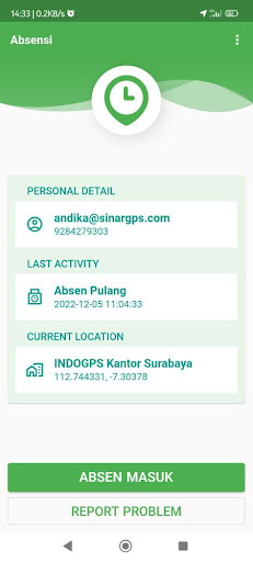 Absensi ID Screen 2