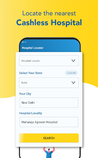Care Health - Customer App Screen 3