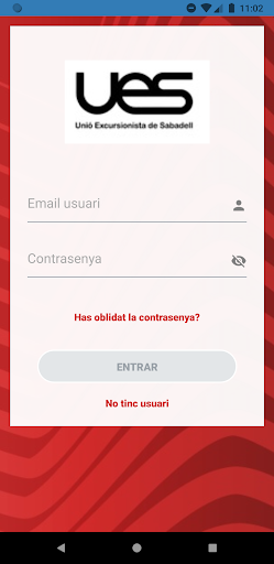 Android application Unió Excursionista de Sabadell screenshort
