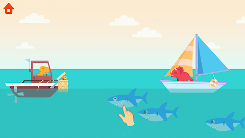 恐竜パトロールボート - 子供のための沿岸警備隊ゲームのおすすめ画像5