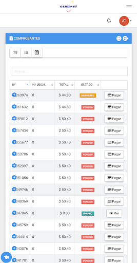COMNET Screen 2