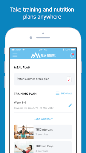 Peak Fitness Screen 3