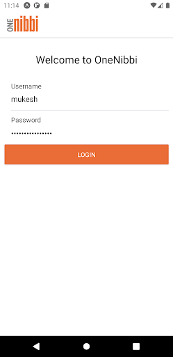 Android application OneNibbi screenshort