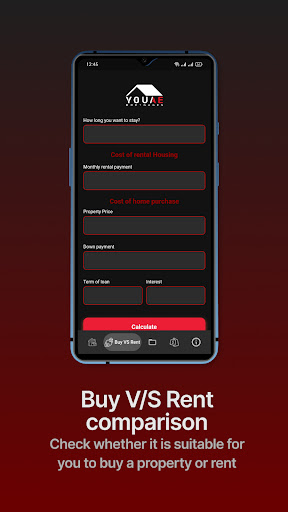 YOUAE Mortgage Calculator Screen 2
