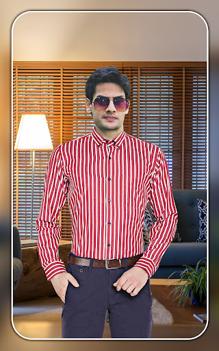 Men formal shirt photo editor