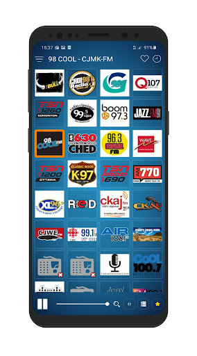 Canadian Radio Stations Online Screen 3