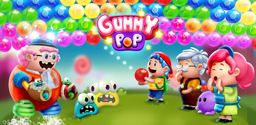 Bubble Shooter Games Gummy Pop