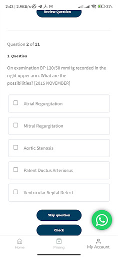 MCQ MED - ERPM and MBBS qbank Screen 2