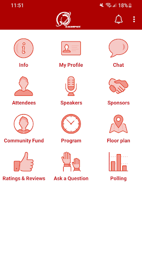 CAMPUT Events Screen 2