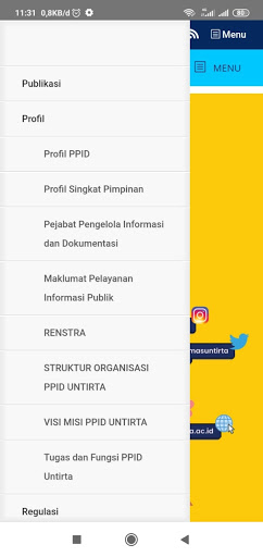 PPID Untirta Screen 3