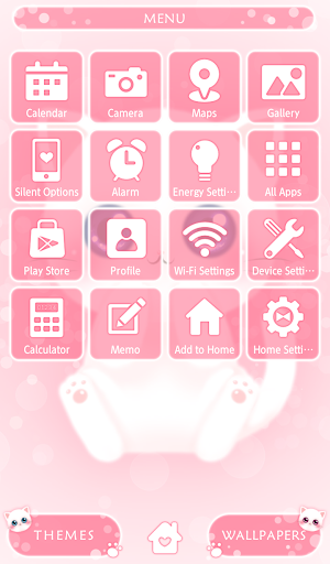 Lovely Cat Theme Screen 2