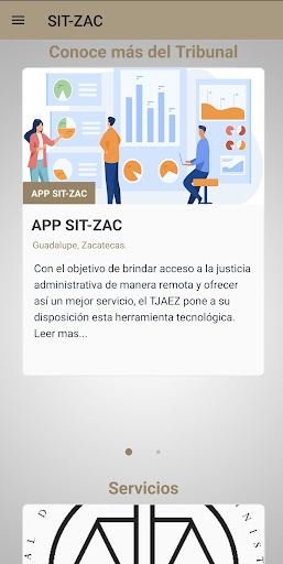 Android application SIT-ZAC APP screenshort