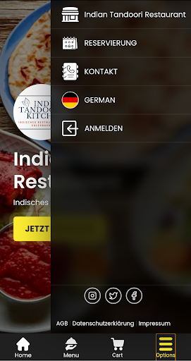Indian Tandoori Restaurant Screen 2