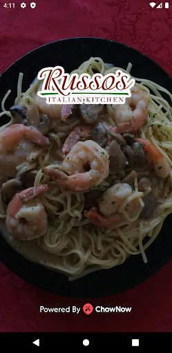 Android application Russo's Italian Kitchen screenshort