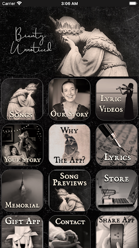 Android application Beauty Unnoticed screenshort