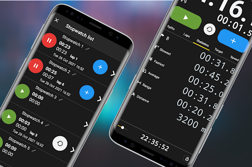 Stopwatch X: Sports Lap Timer Screen 2