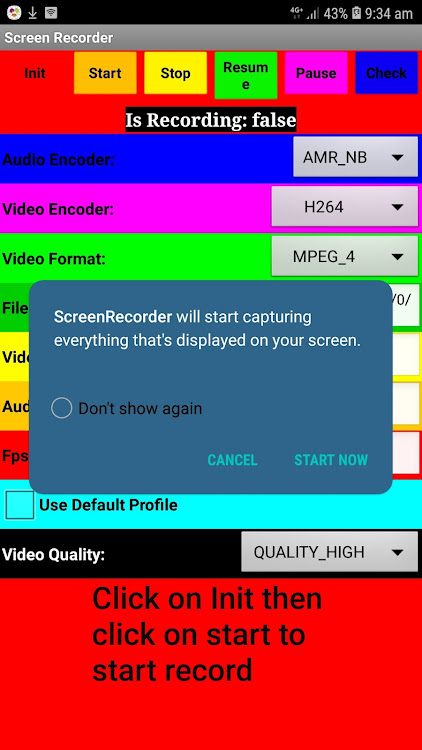 AB Screen Recorder - 3.5 - (Android)