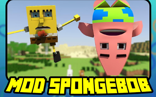 Addon Mod Spongebob Skins MCPE 1