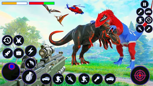 Dinosaur hunting game offline