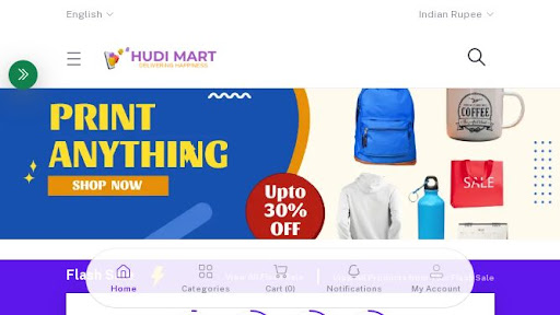 Android application Hudi Mart screenshort