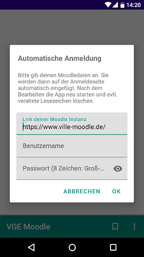 FOSS Moodle Screen 3
