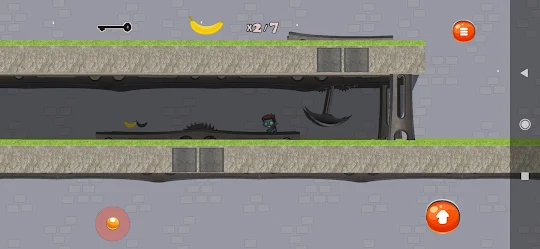 僵尸怪物香蕉狩猎