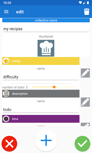 Itemsbrary - your collections Screen 3