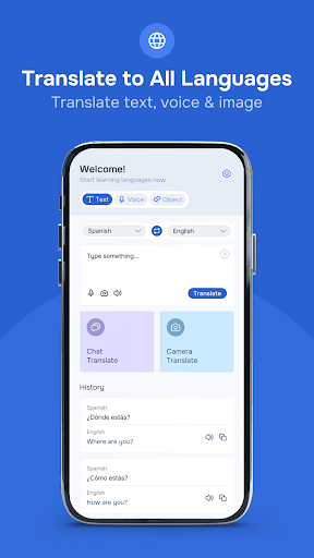 Android application Translateasy Lingual Assistant screenshort