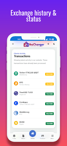 Yeschanger currency Exchanger