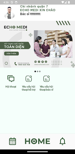 ECHO MEDI VirtualCare Platform Screen 2