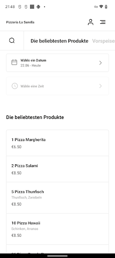 Pizzeria La Sorella Screen 3