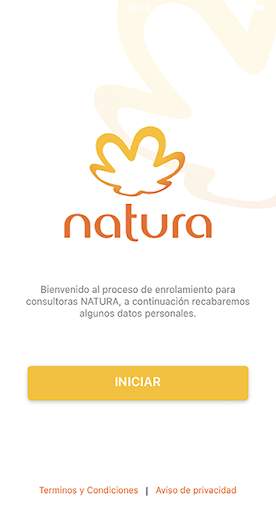 Android application Natura Identity screenshort