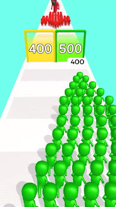 Color Run Crowd - Screenshot 1