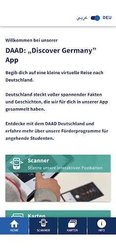Android application Discover Germany screenshort