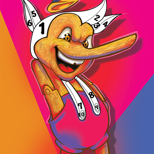 Pinocchio Paint by Number logo