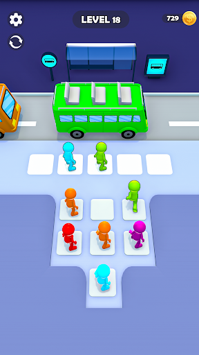 Android application Block Bus Jam screenshort