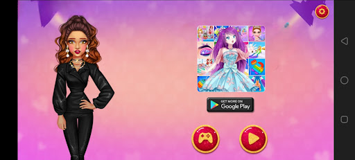 Girl games Dress-up and makeup Screen 3