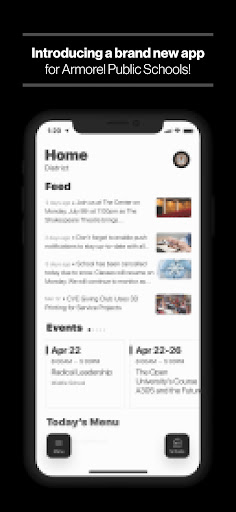 Android application Armorel School District screenshort