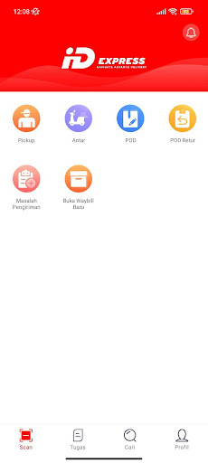 iDexpress Kurir Screen 3