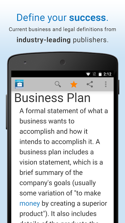 Business Dictionary by Farlex - 4.0.3 - (Android)