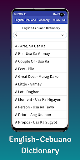 English To Cebuano Translator Screen 2