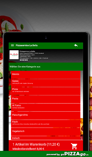 Pizzaservice La Bella Ansbach