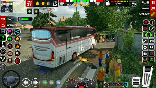 لعبة قيادة حافلة المدينة