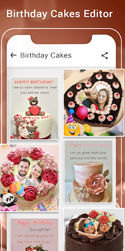 Android application Naturals Cakes screenshort