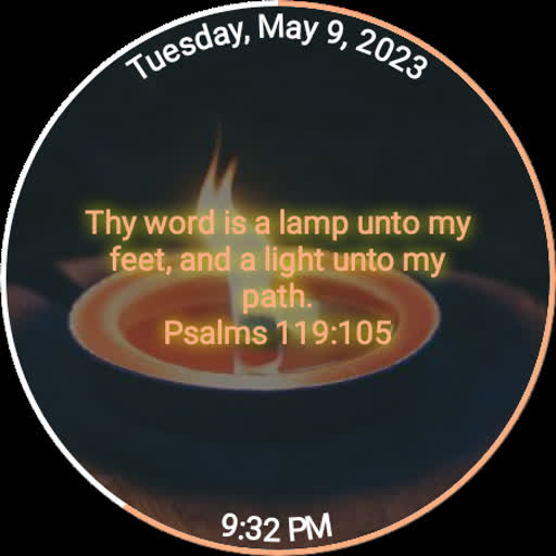My Lamp Bible Watch Face logo