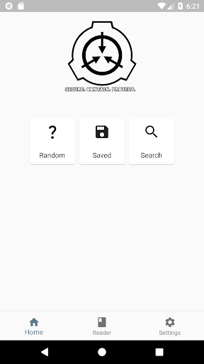 Android application SCP Dictionary screenshort